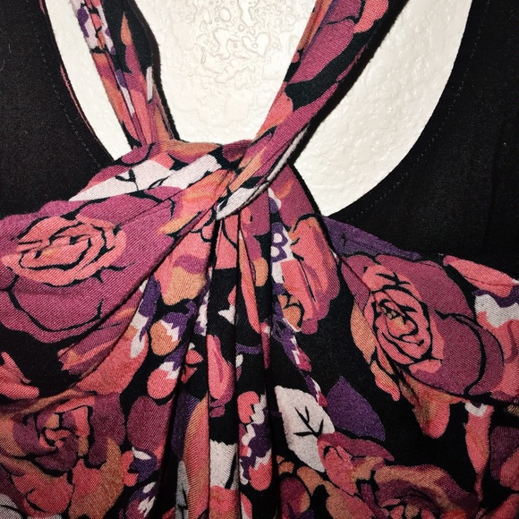 Free People Floral Twist Top - Picture 3 of 4